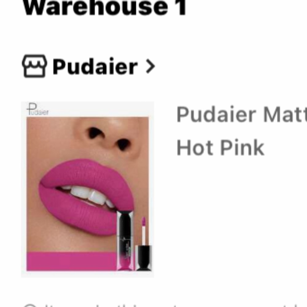 Vibrant Pink Matte Lipstick Full Coverage